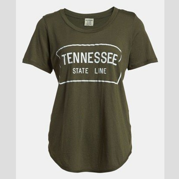 Tennessee Wyatt Parker State Line Open Back Tee XS - Picture 1 of 5